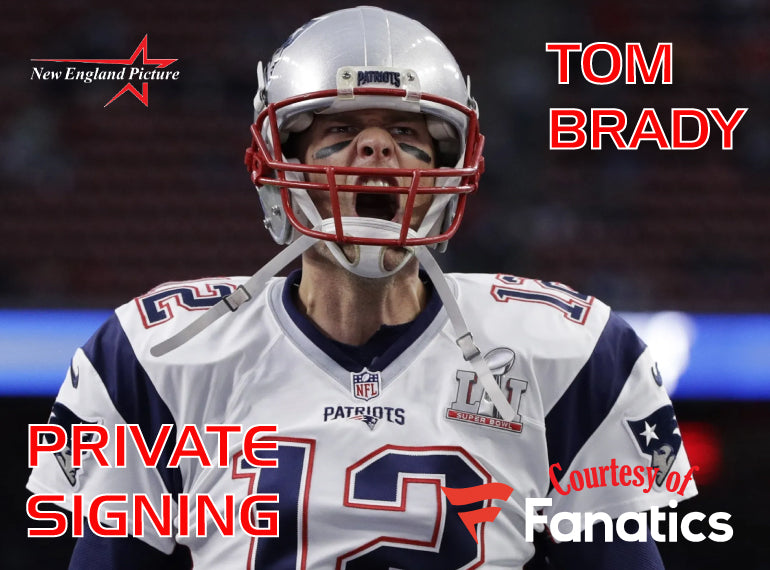 Tom Brady Private Signing