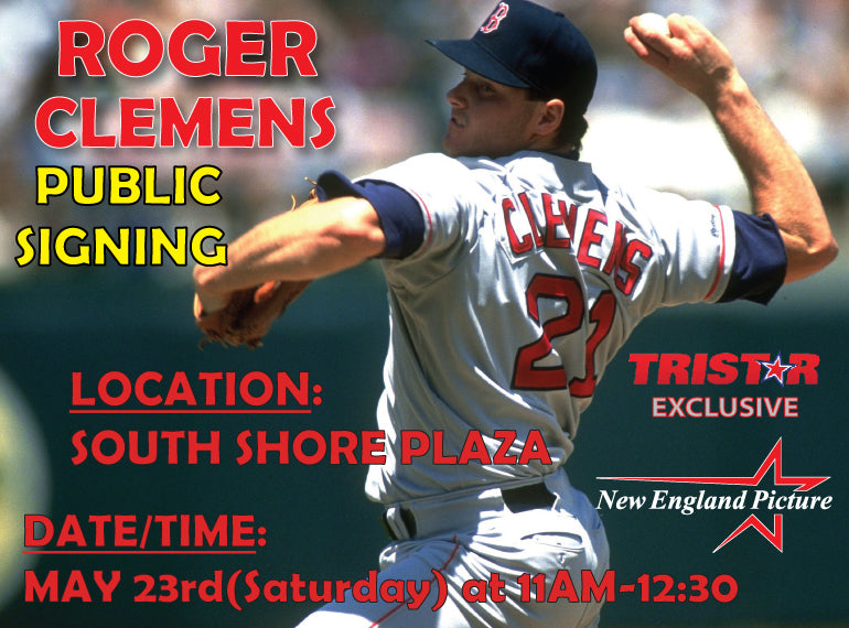 Roger Clemens Public Signing
