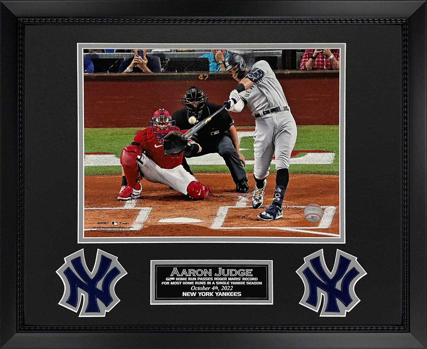 Aaron Judge Photo 62nd Homerun 16x20