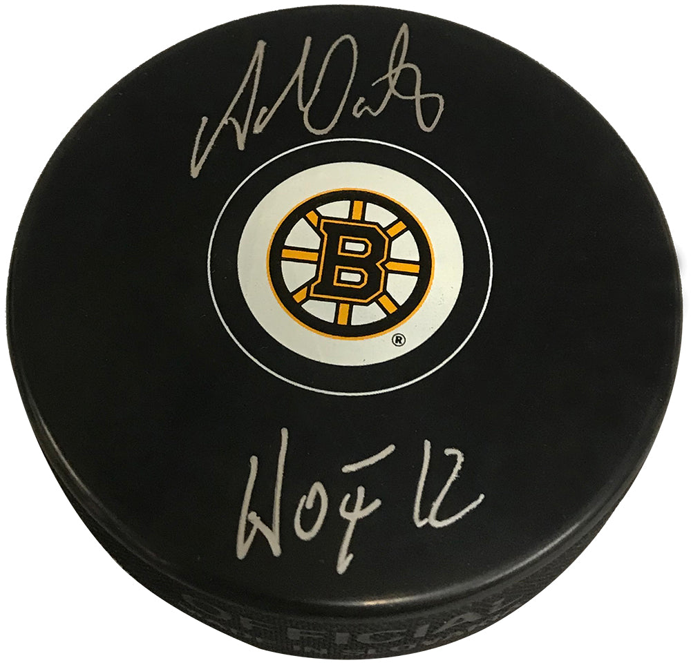 Adam Oates Autograph Puck