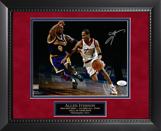 Alan Iverson Autograph Photo 11x14