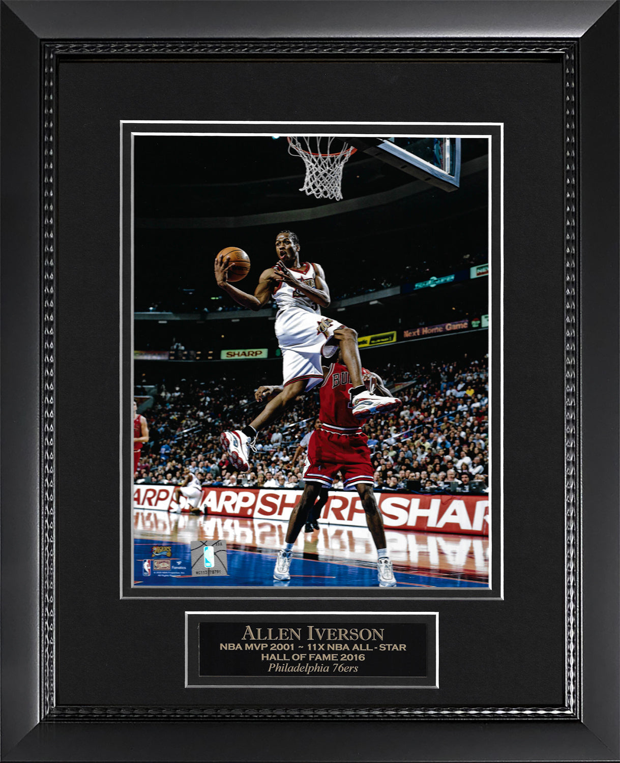 Allen Iverson Photo In Air 11x14
