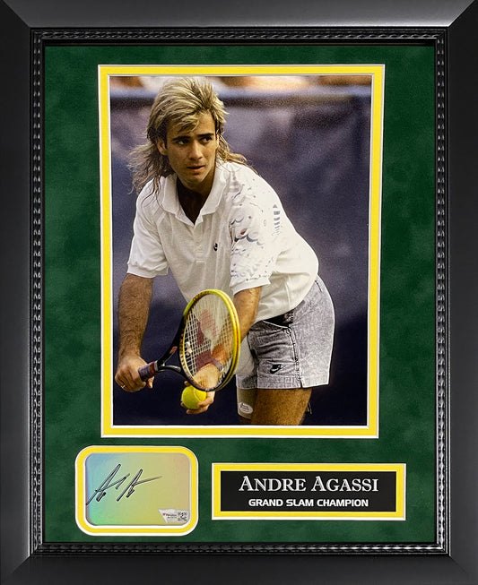 Andre Agassi Autograph Collage 11x14