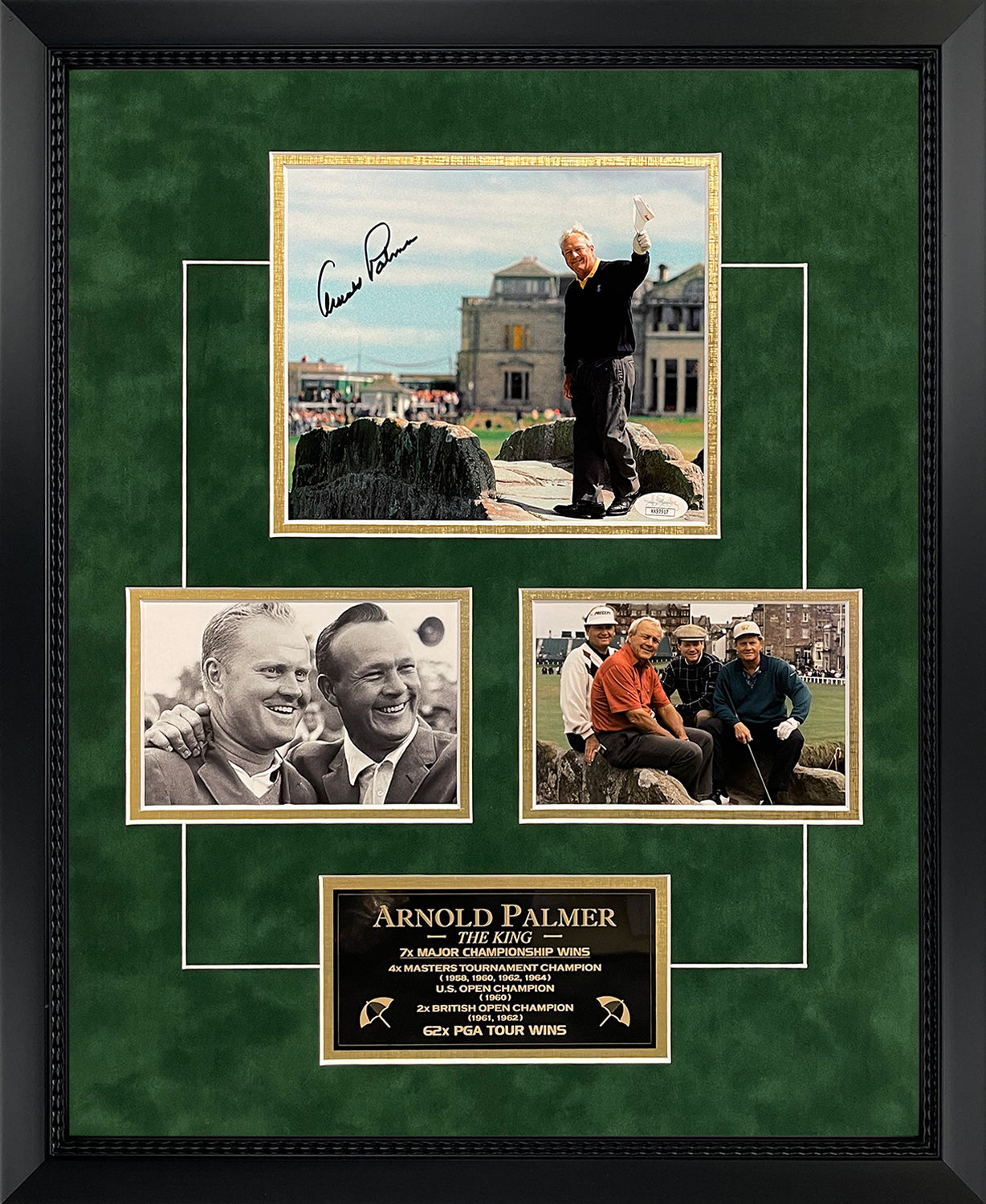 Arnold Palmer Autograph Collage 16x20