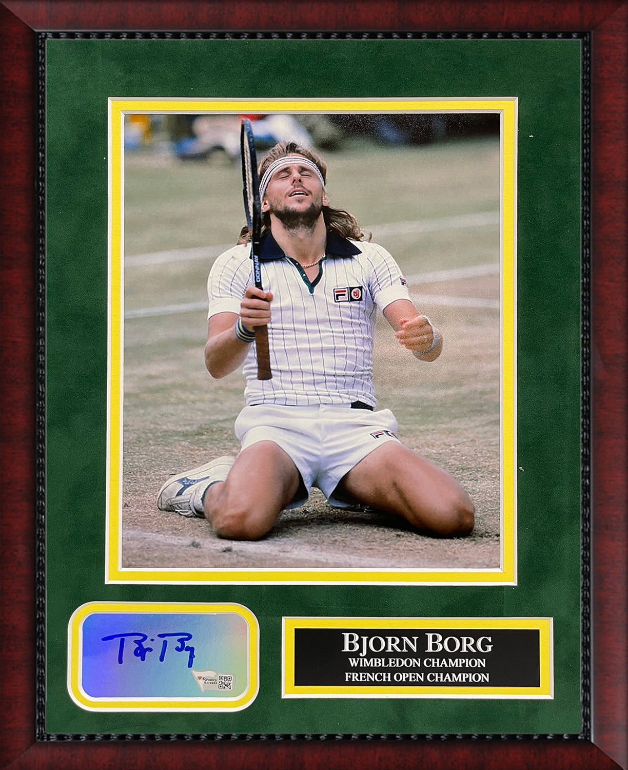 Bjorn Borg Autograph Collage 11x14