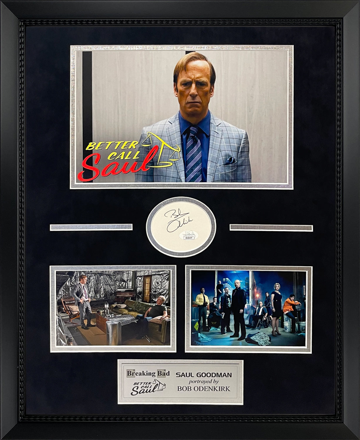 Bob Odenkirk Autograph Collage 16x20 JSA Authentication