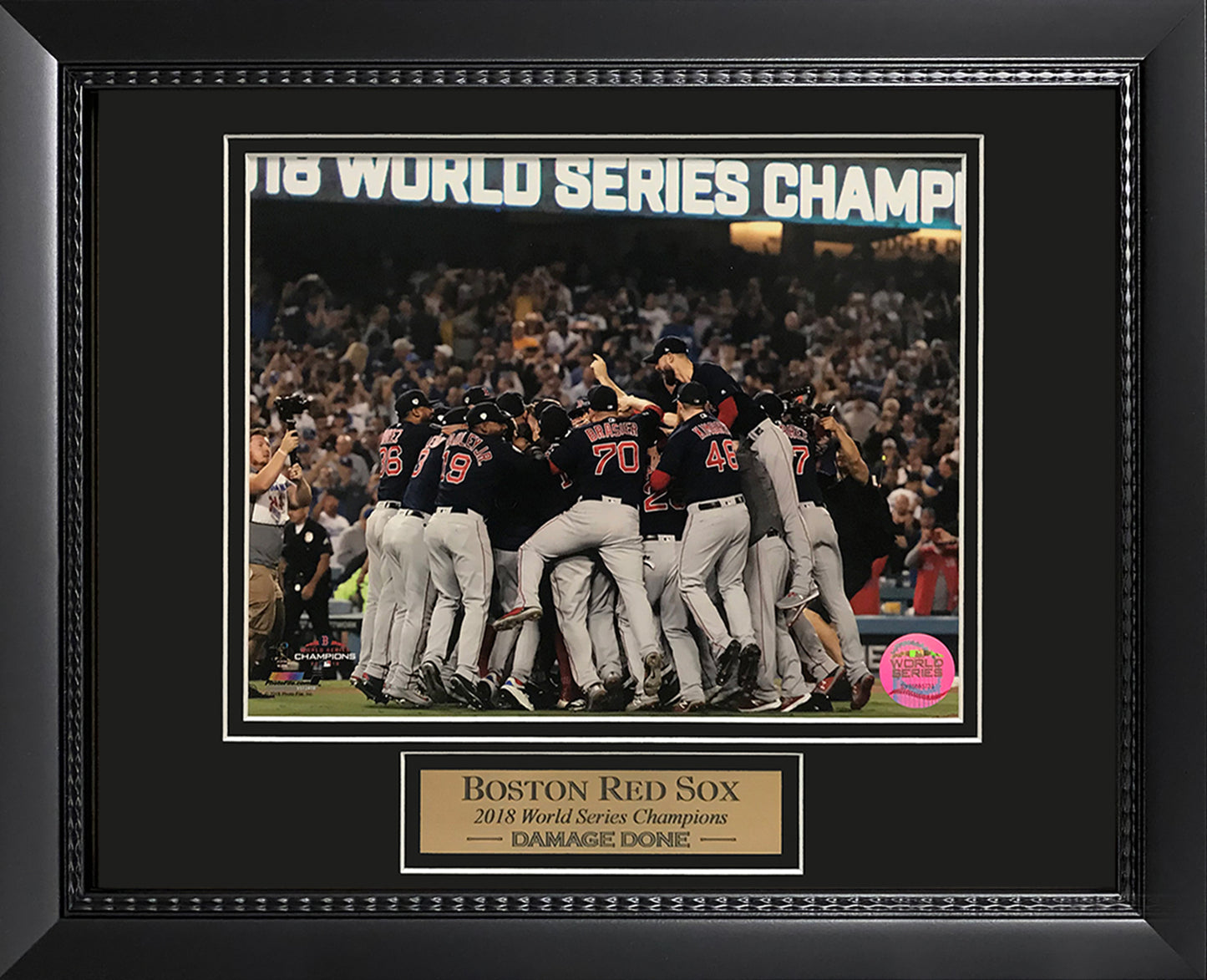 Boston Red Sox Photo World Series 2018 Dogpile 11x14
