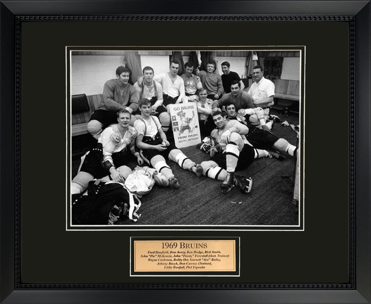 1969 Boston Bruins Team Photo 16x20