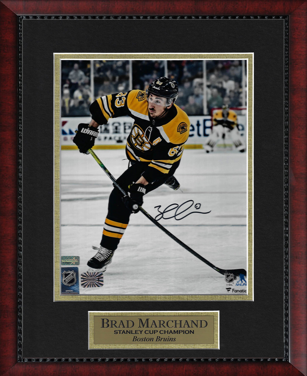 Brad Marchand Autograph Photo 11x14