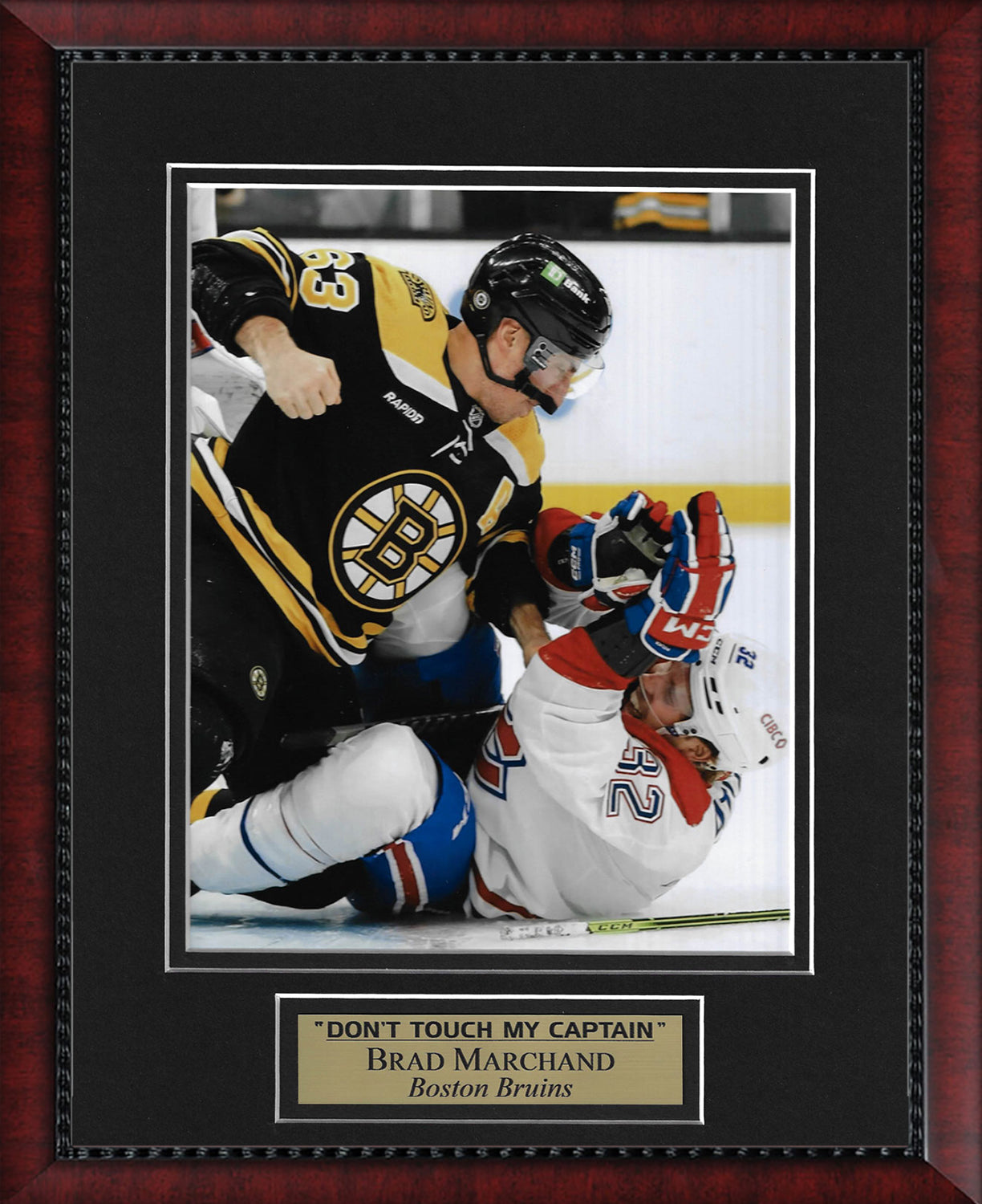Brad Marchand Photo Don't Touch My Captain 11x14