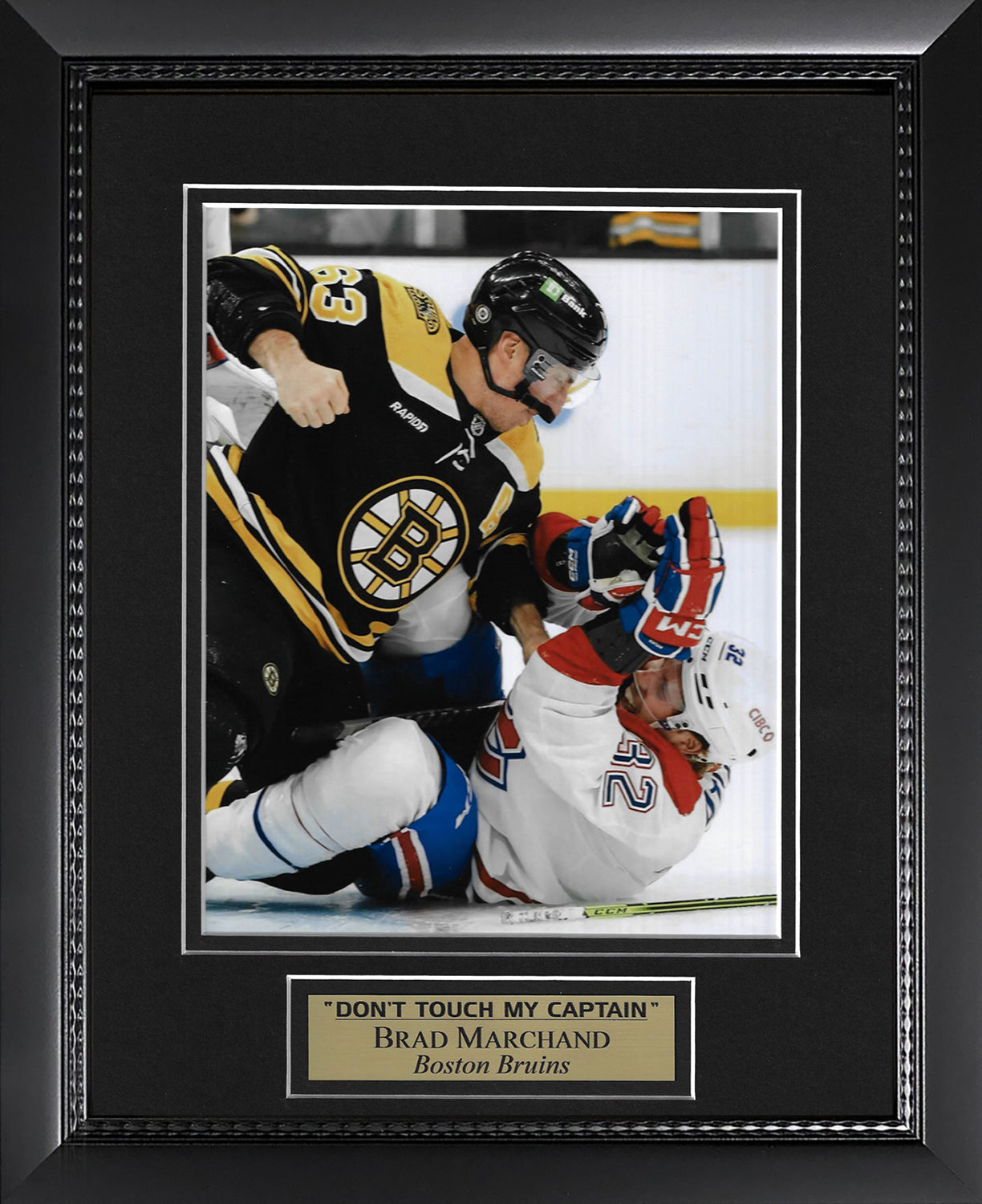 Brad Marchand Photo Don't Touch My Captain 11x14