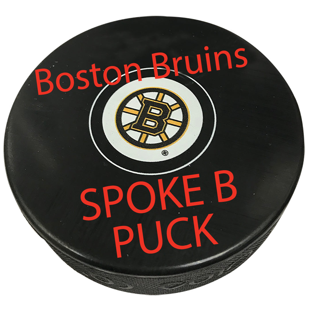 Boston Bruins Puck Spoke B