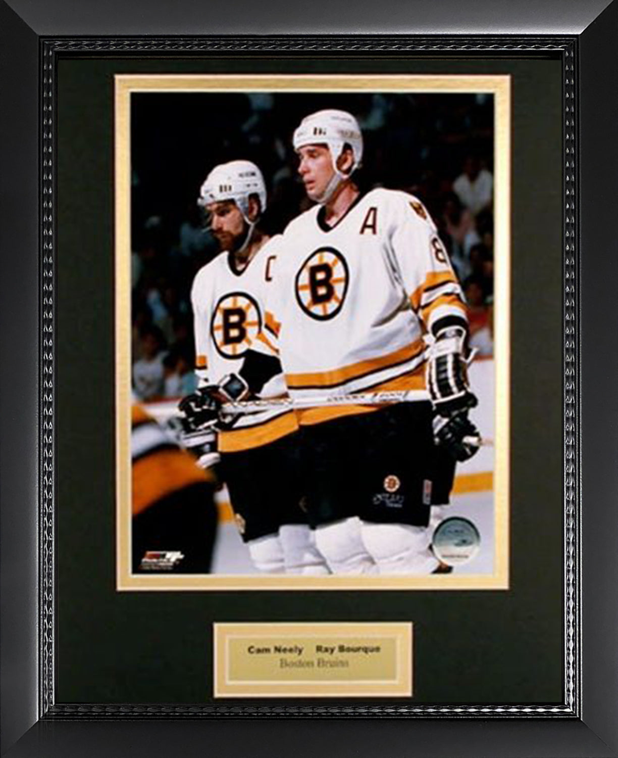 Cam Neely, Ray Bourque Photo Playoffs 11x14