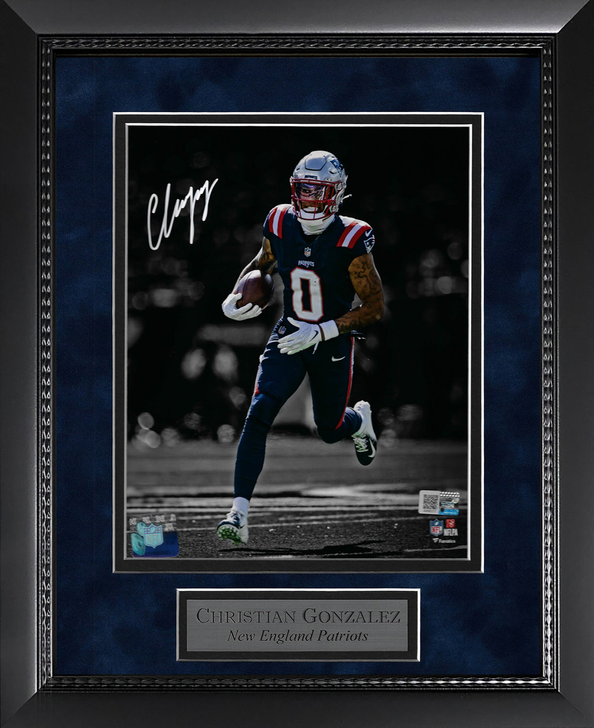 Christian Gonzalez Autograph Photo Spotlight 11x14