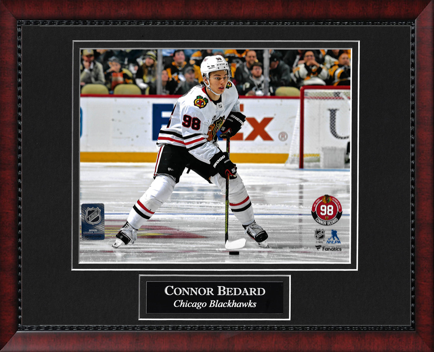 Connor Bedard Photo NHL Debut 11x14