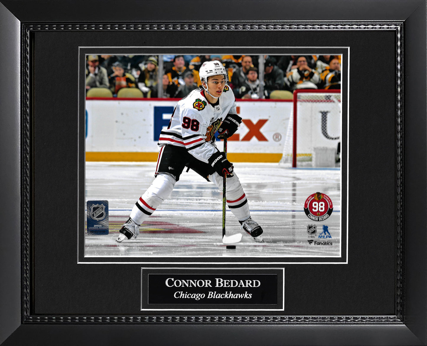 Connor Bedard Photo NHL Debut 11x14