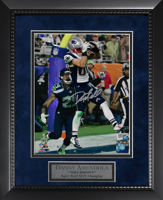 Danny Amendola Autograph Photo Touchdown 11x14