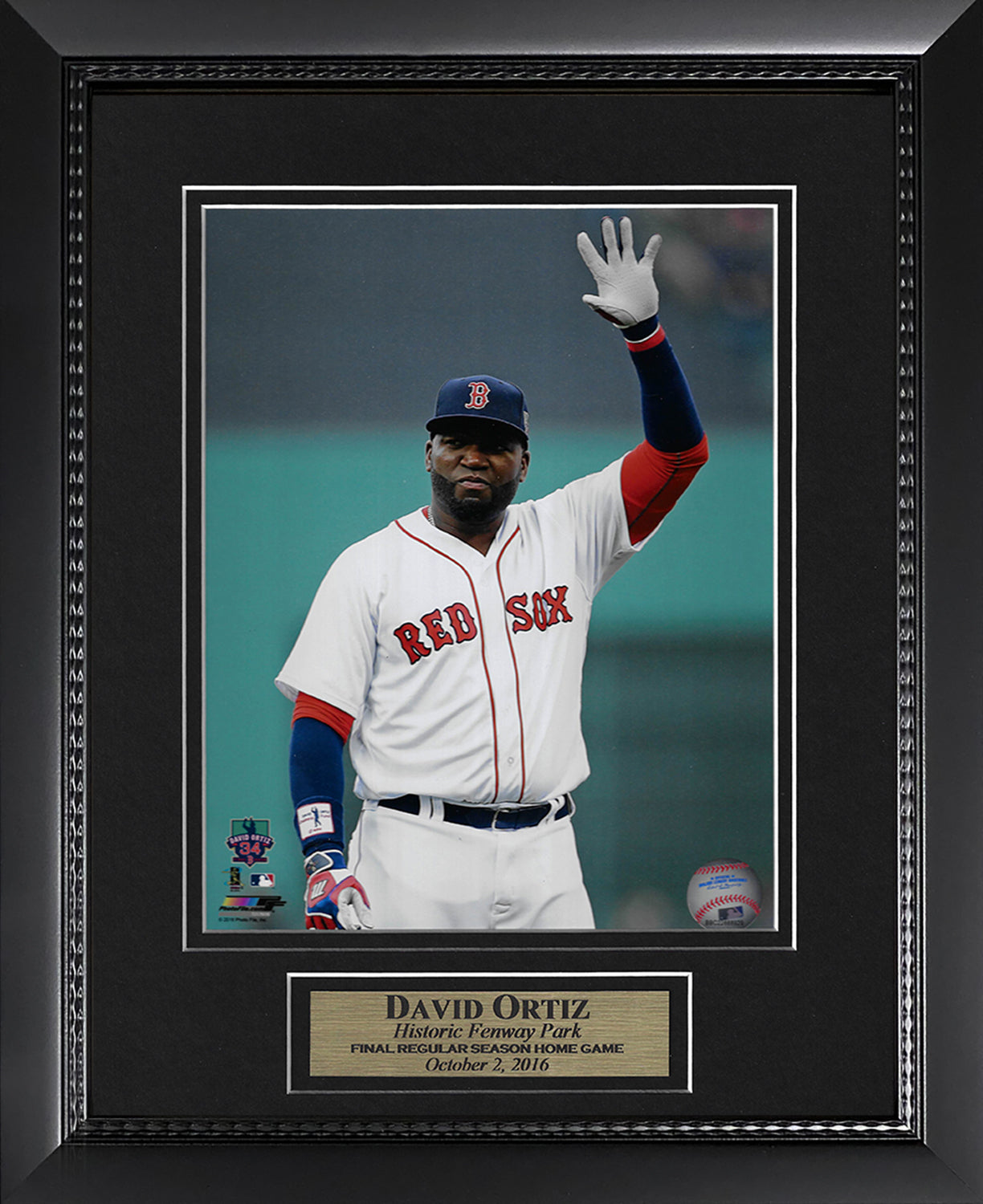 David Ortiz Photo Wave Final Regular Season Game 11x14