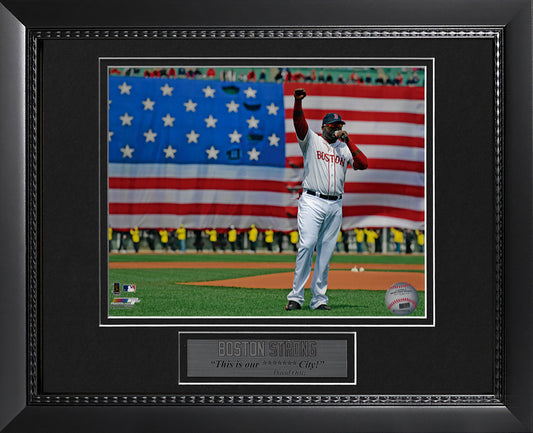 David Ortiz Photo Boston Strong Speech 11x14