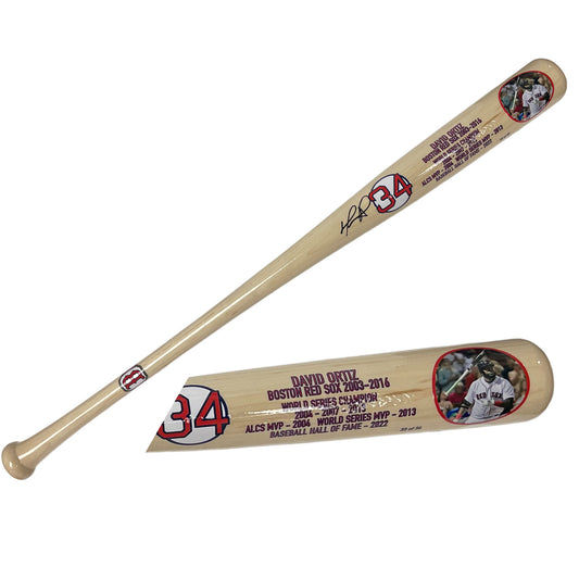 David Ortiz Autograph Limited Edition Bat