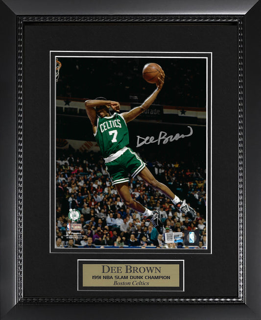 Dee Brown Autograph Photo '91 Slam Dunk Champion 11x14