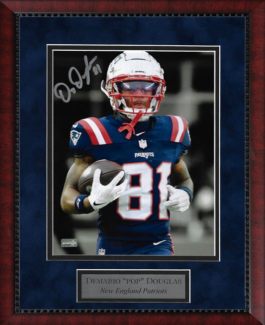 Demario Douglas Autograph Photo Spotlight 11x14