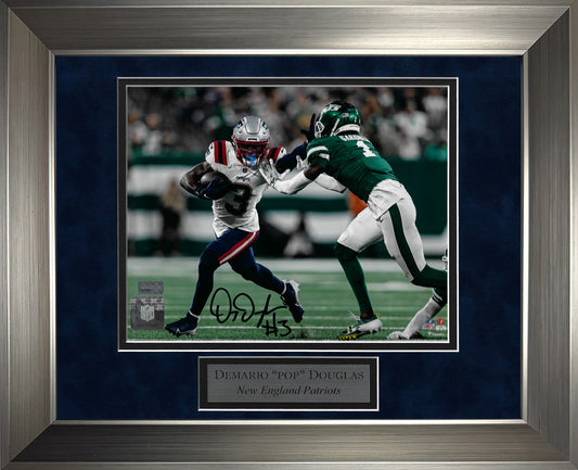 Demario Douglas Autograph Photo Shove Jets 11x14