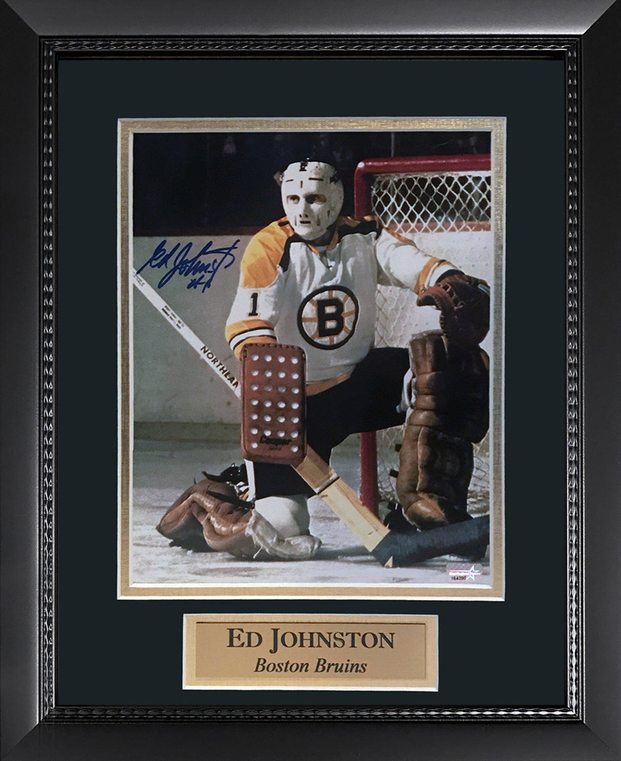 Ed Johnston Autograph Photo 11x14