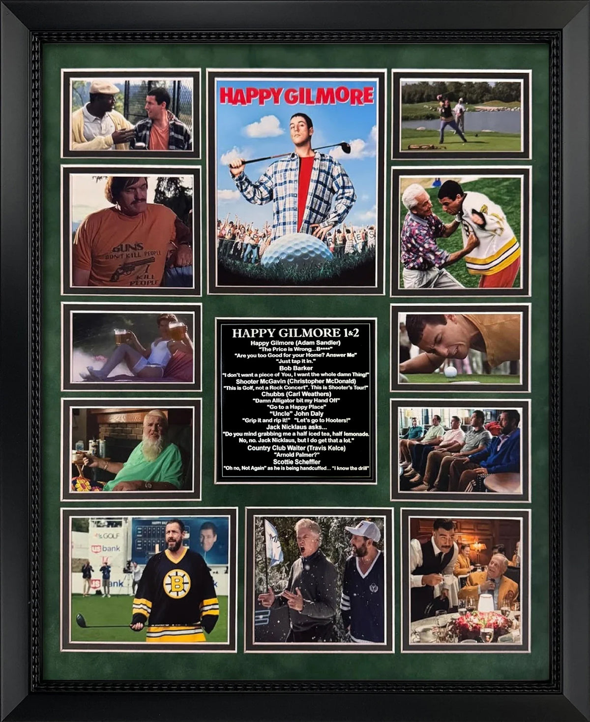 Happy Gilmore Collage 18x22