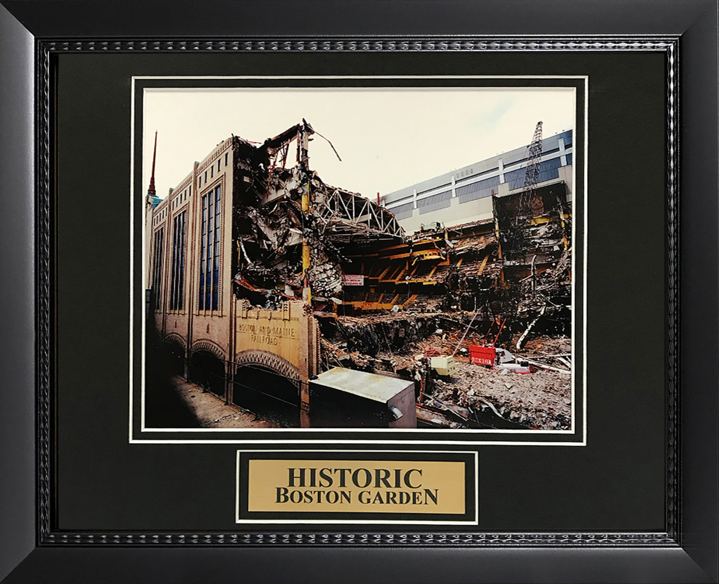 Historic Boston Garden Photo Torn Down 11x14