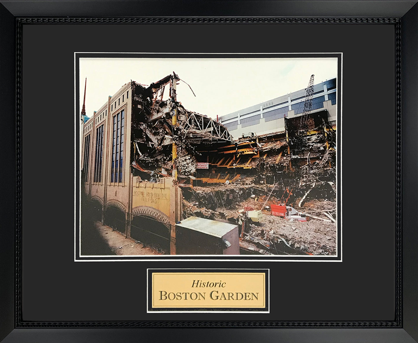 Historic Boston Garden Photo Torn Down 16x20