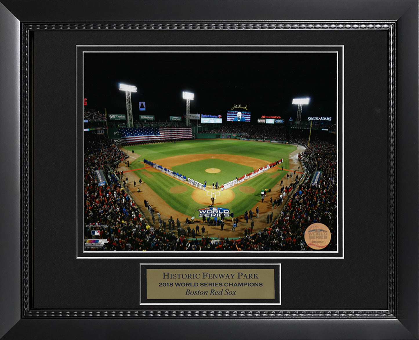 Boston Red Sox Fenway Park Photo 2018 World Series Opening Ceremony 11x14