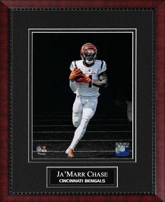 Ja'Marr Chase Photo Run Spotlight 11x14