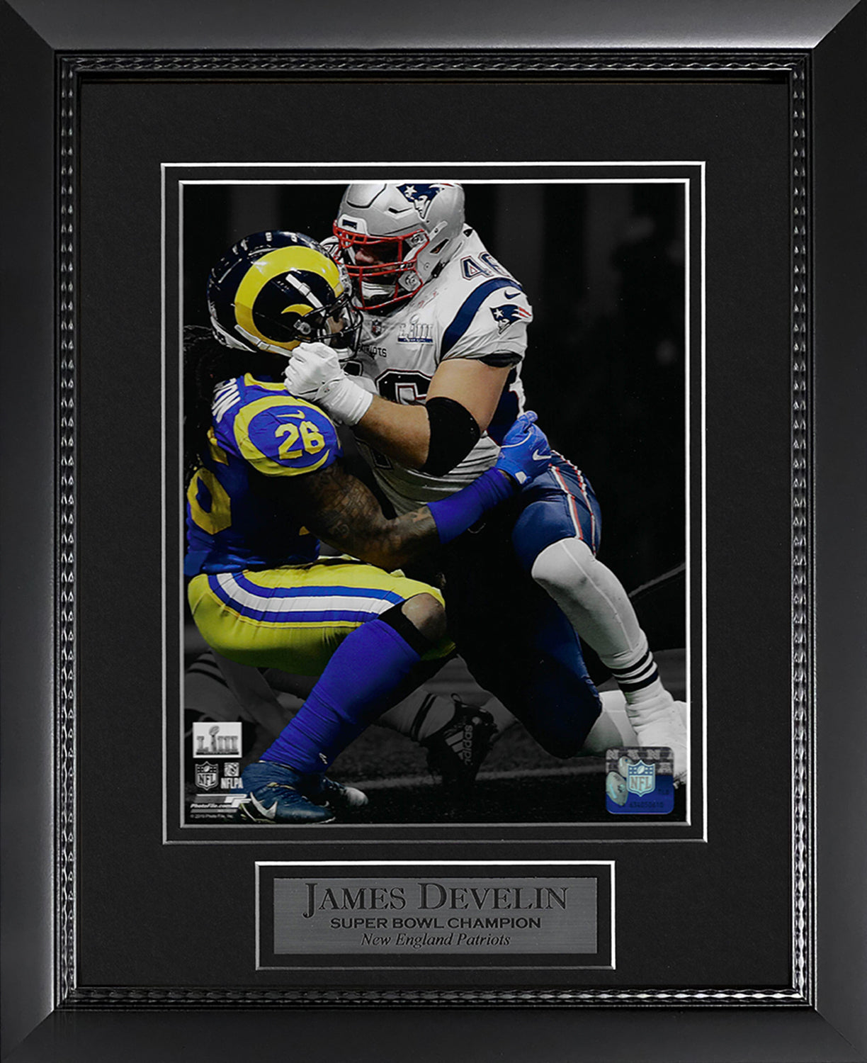 James Develin Photo Super Bowl LIII 11x14