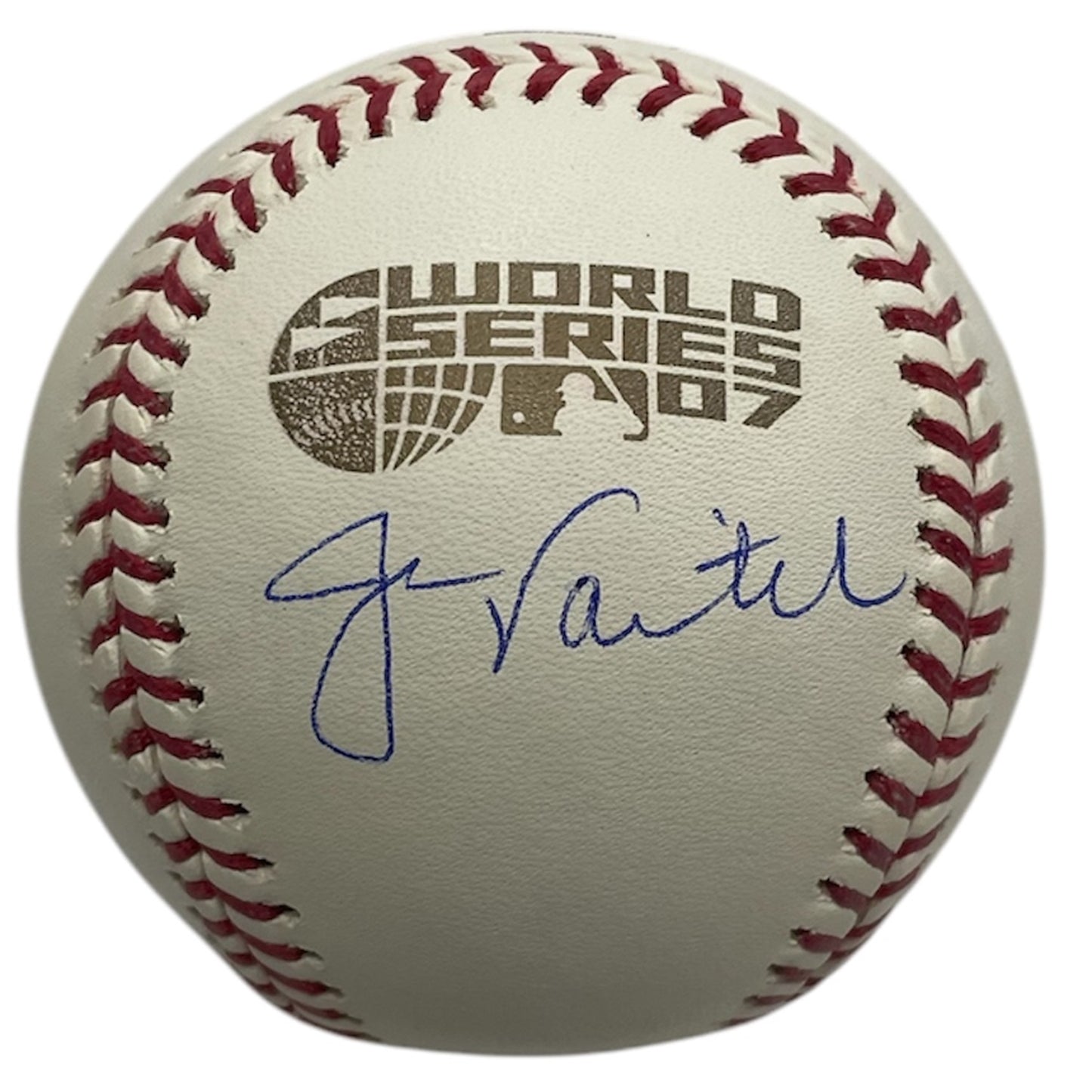 Jason Varitek Autograph 2007 World Series Baseball