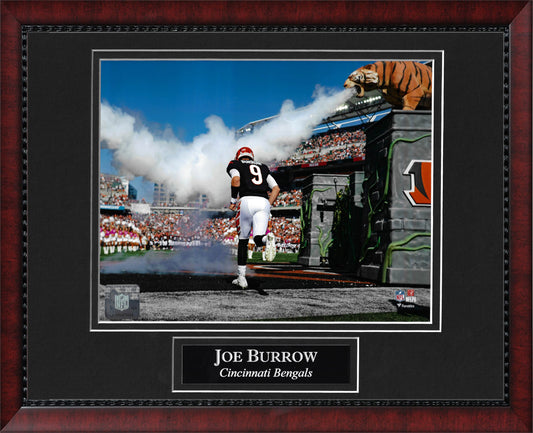 Joe Burrow Photo Step On Field 11x14