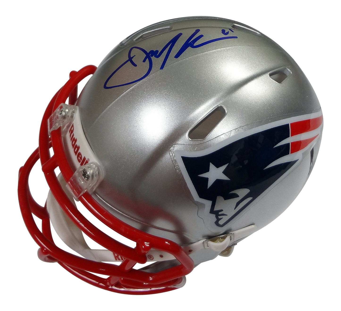 Julian Edelman Autograph Mini Helmet