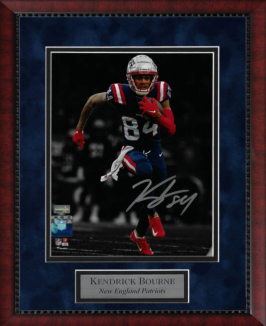 Kendrick Bourne Autograph Photo Run 11x14