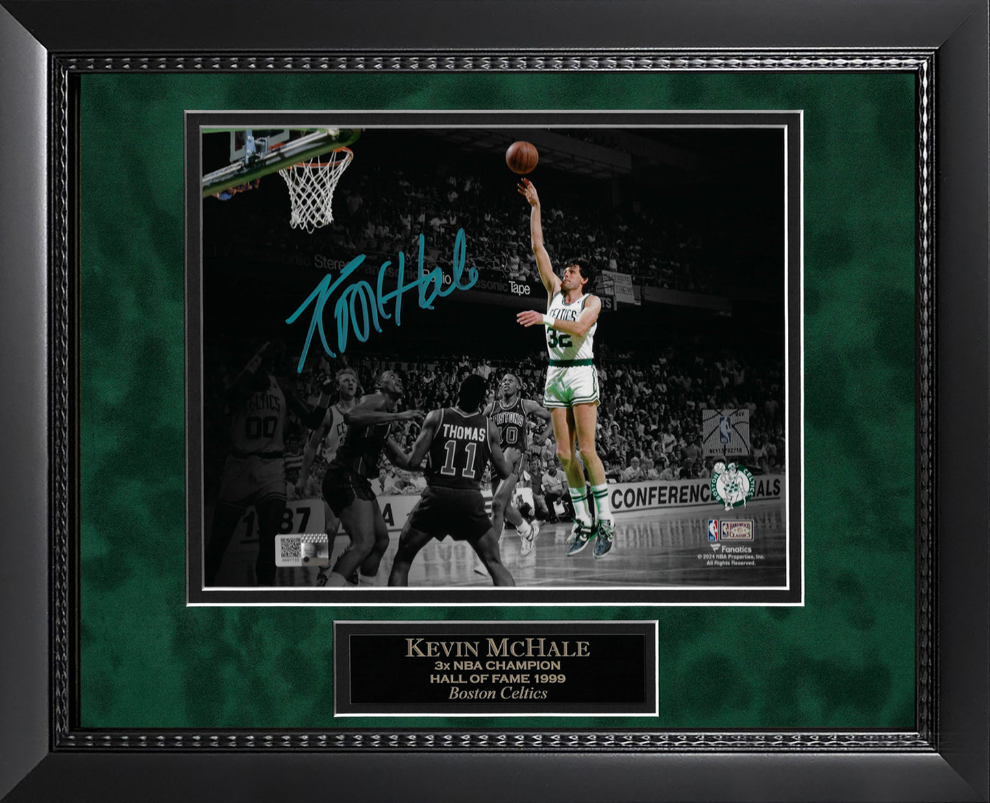 Kevin McHale Autograph Photo Shoot Spotlight 11x14