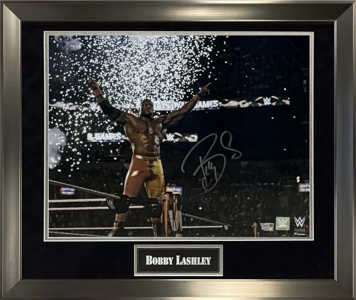 Bobby Lashley Autograph Photo 23x27