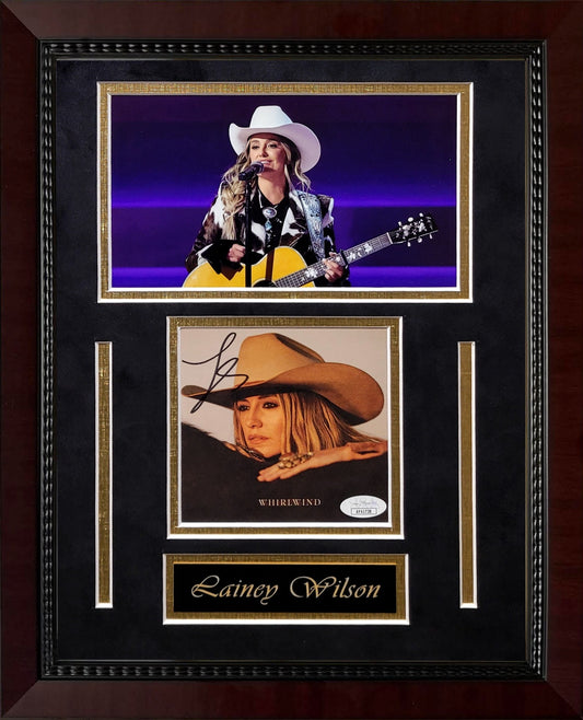 Lainey Wilson Autograph CD Insert Collage 11x14 JSA Authentication