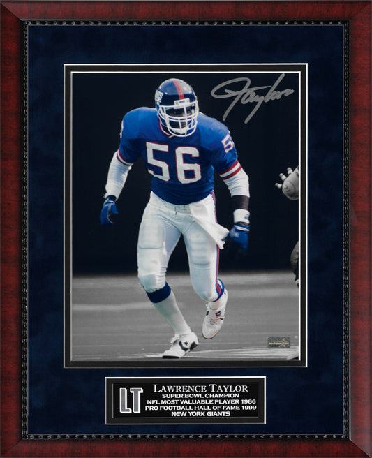 Lawrence Taylor Autograph Photo Spotlight 11x14