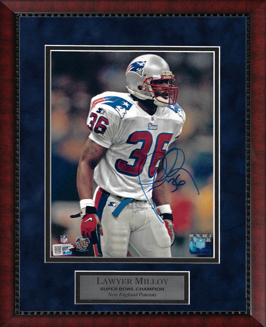 Lawyer Milloy Autograph Photo 11x14