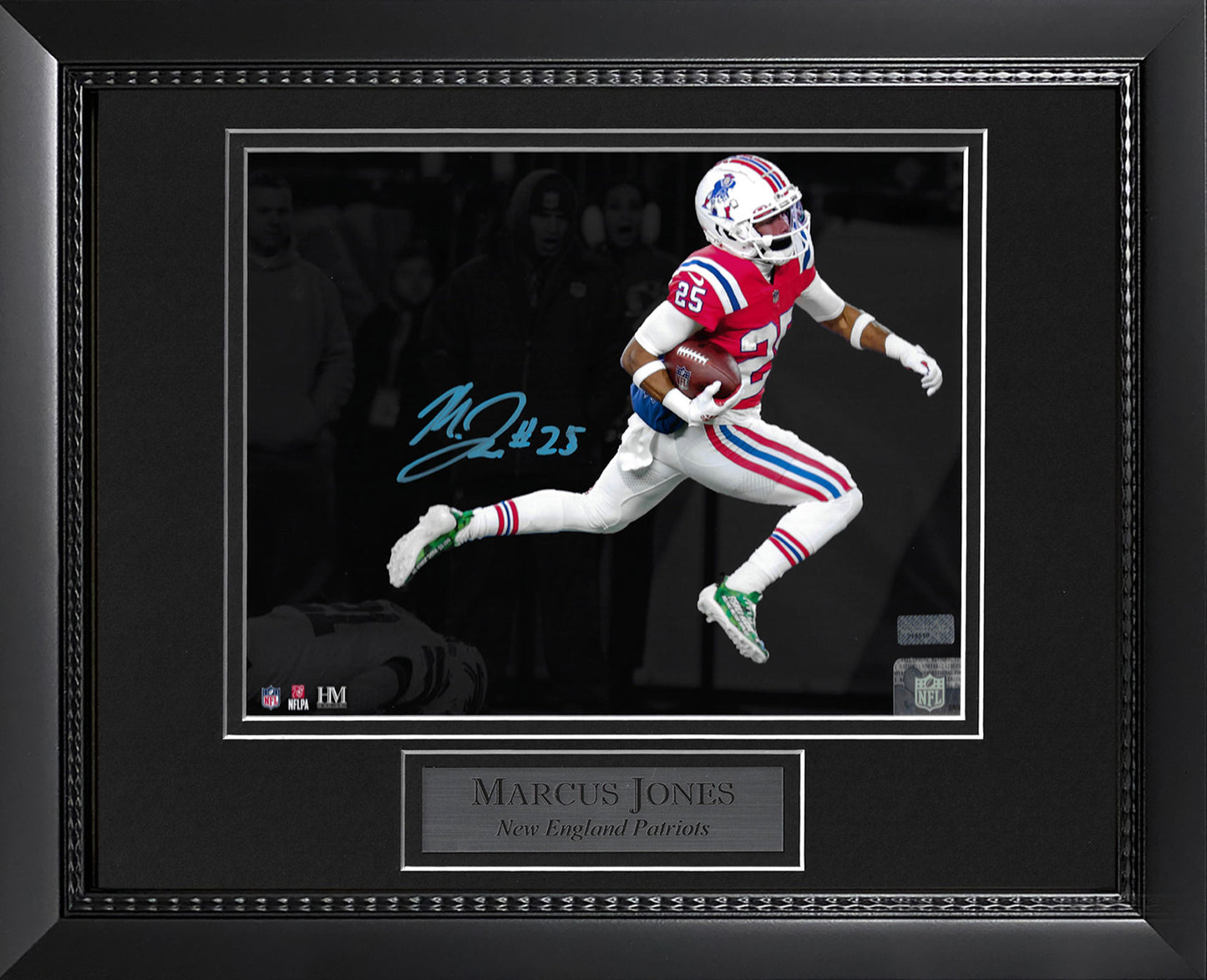 Marcus Jones Autograph Photo Throwback Spotlight 11x14