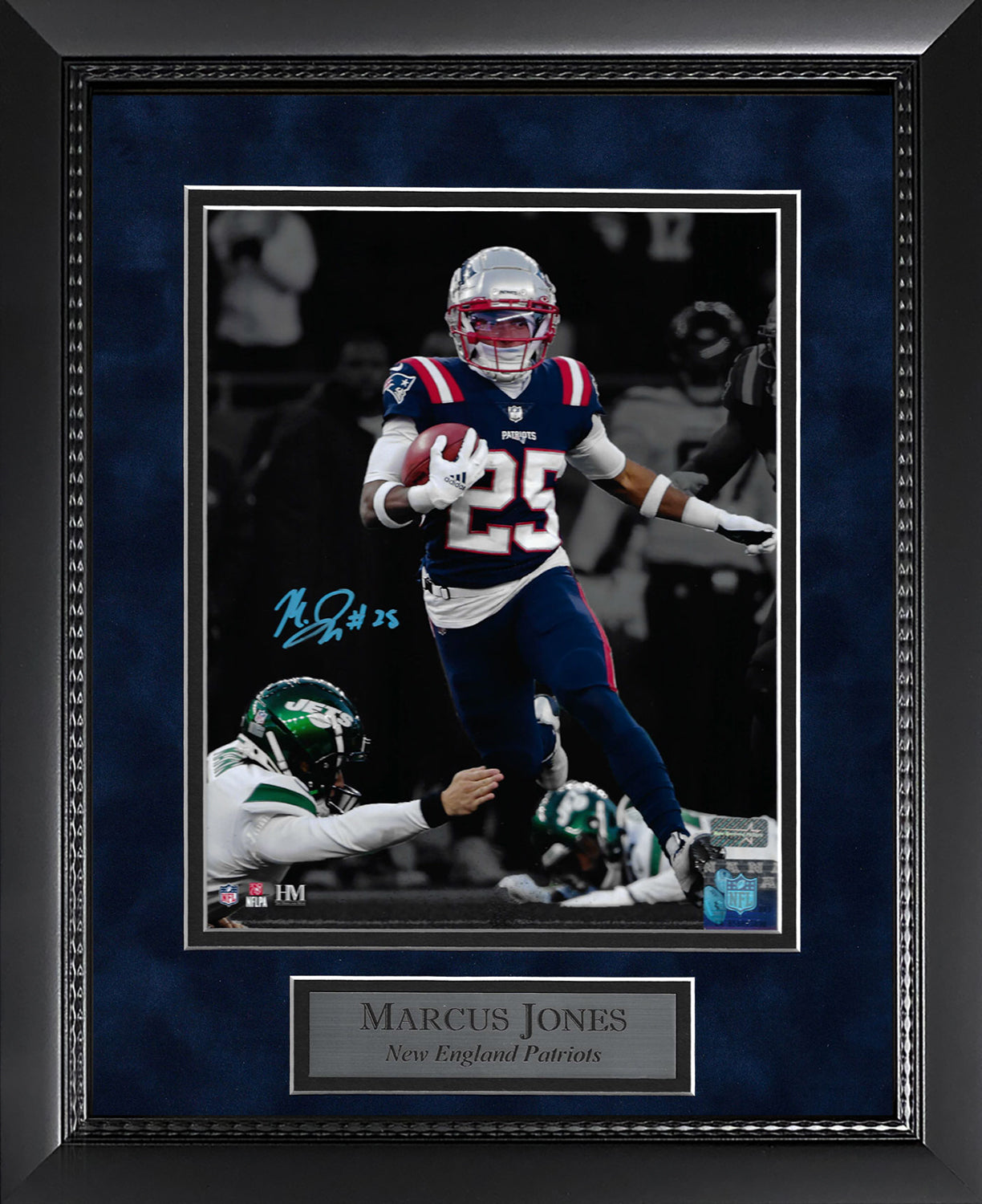 Marcus Jones Autograph Photo Spotlight 11x14