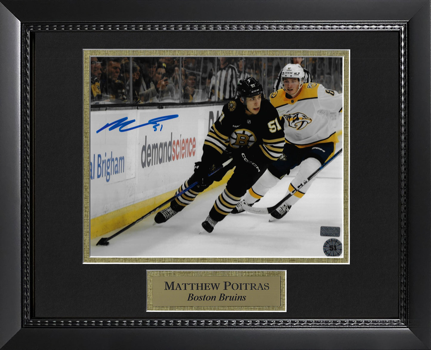 Matthew Poitras Autograph Photo 11x14