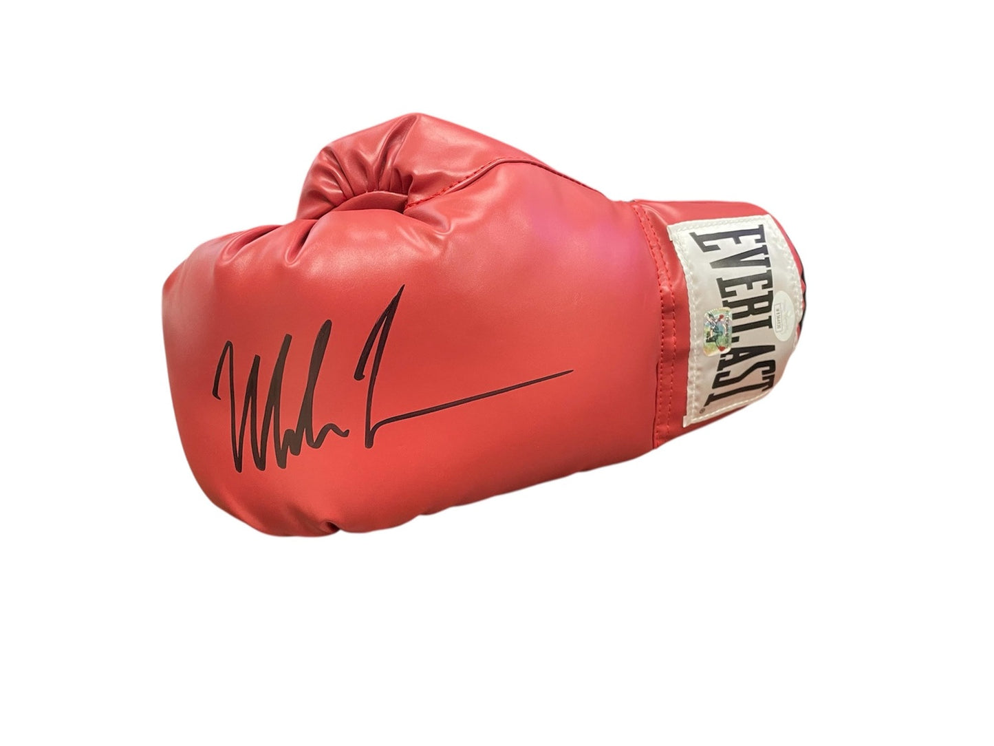 Mike Tyson Autograph Red Boxing Glove