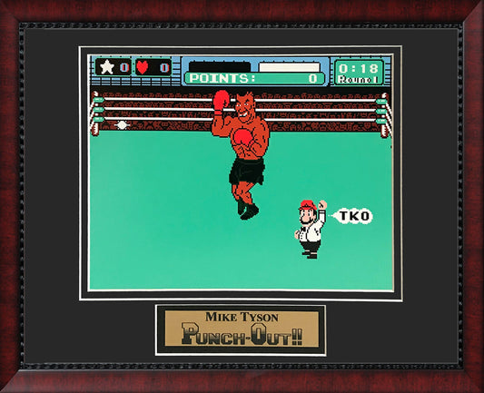 Mike Tyson Photo Punch Out 11x14