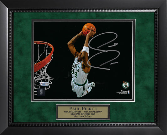 Paul Pierce Autograph Photo To Dunk Spotlight Out 11x14
