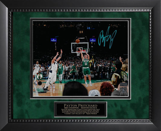 Payton Pritchard Autograph Photo 3 Pt Game 5 11x14